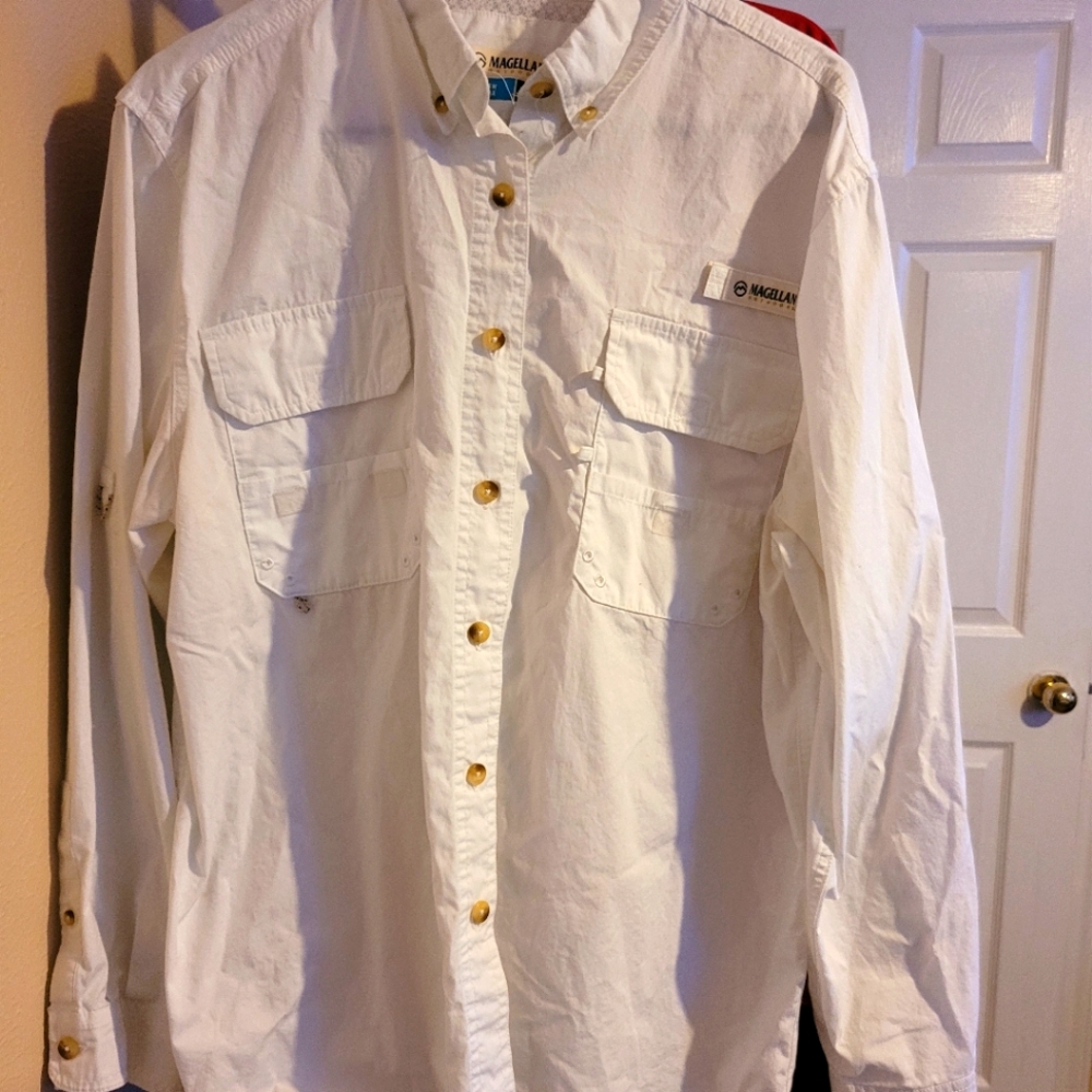 Magellan outdoor blouse,  XL,  white
